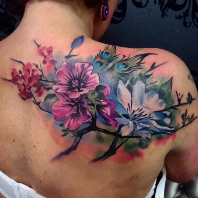 upper back tattoo