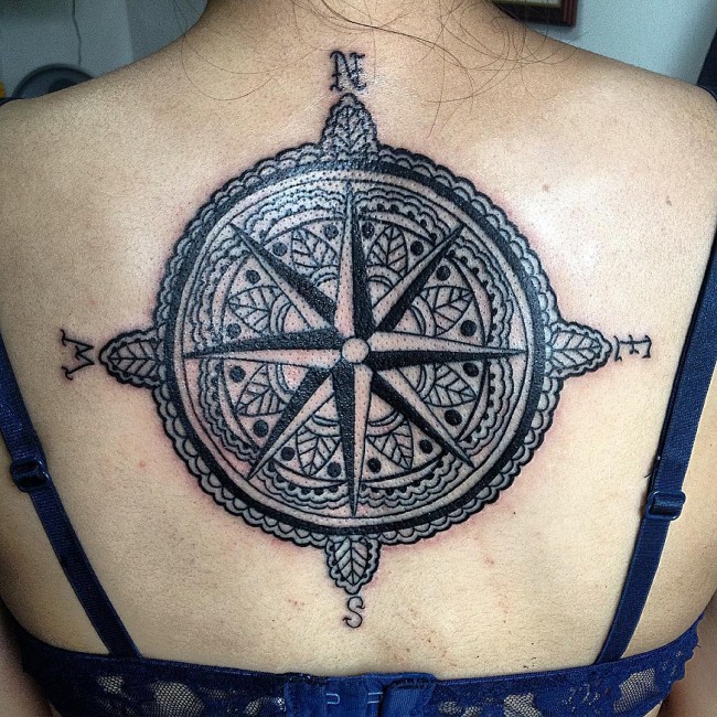 upper back tattoo