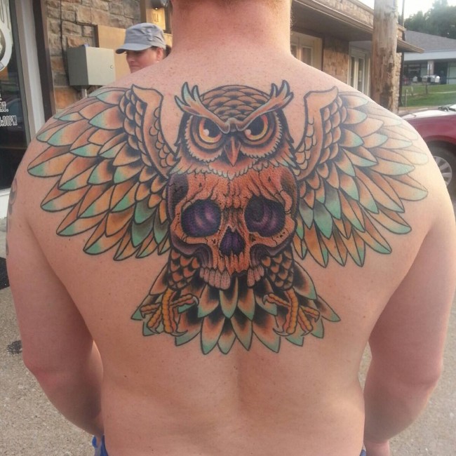 upper back tattoo