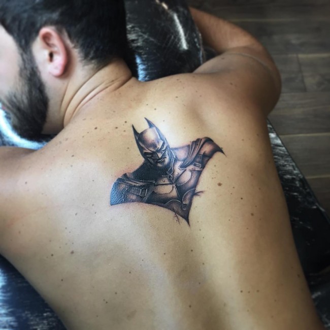 upper back tattoo