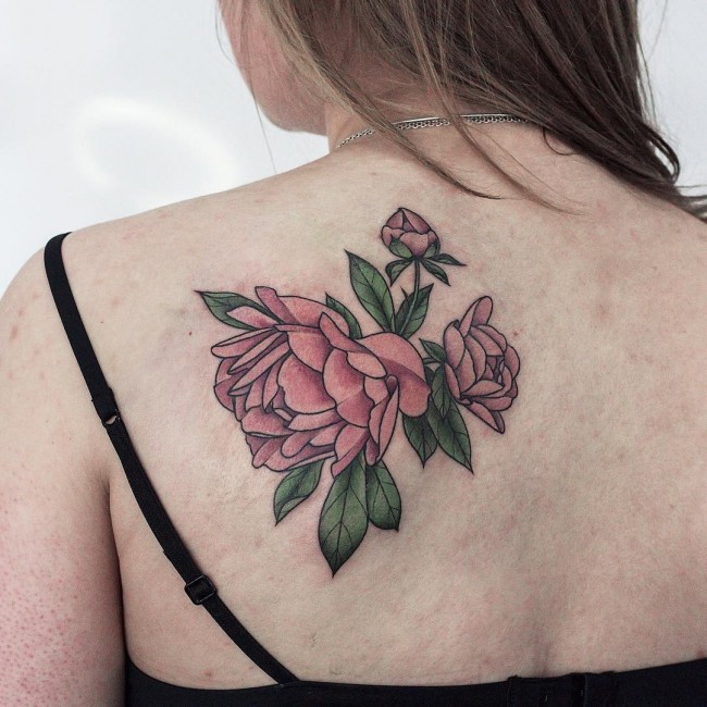 upper back tattoo