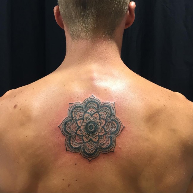 upper back tattoo