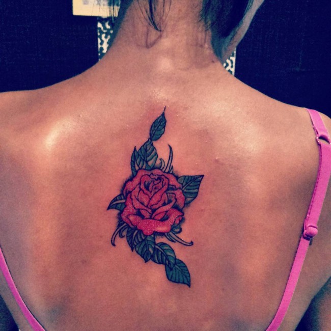 upper back tattoo