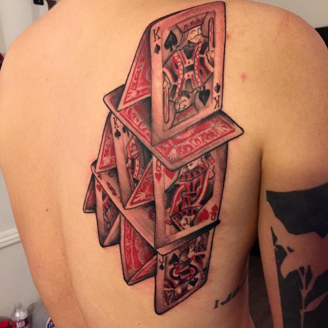 upper back tattoo