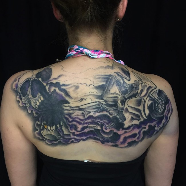 upper back tattoo