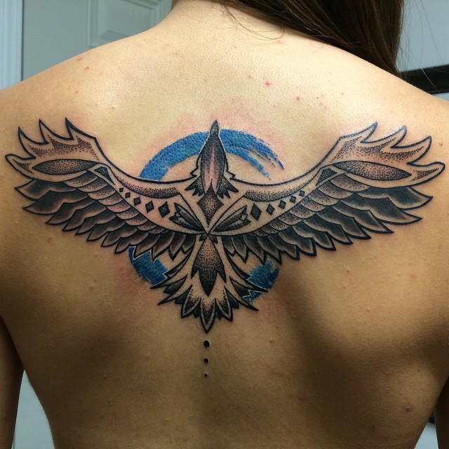 upper back tattoo