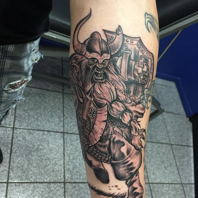 Viking tattoo