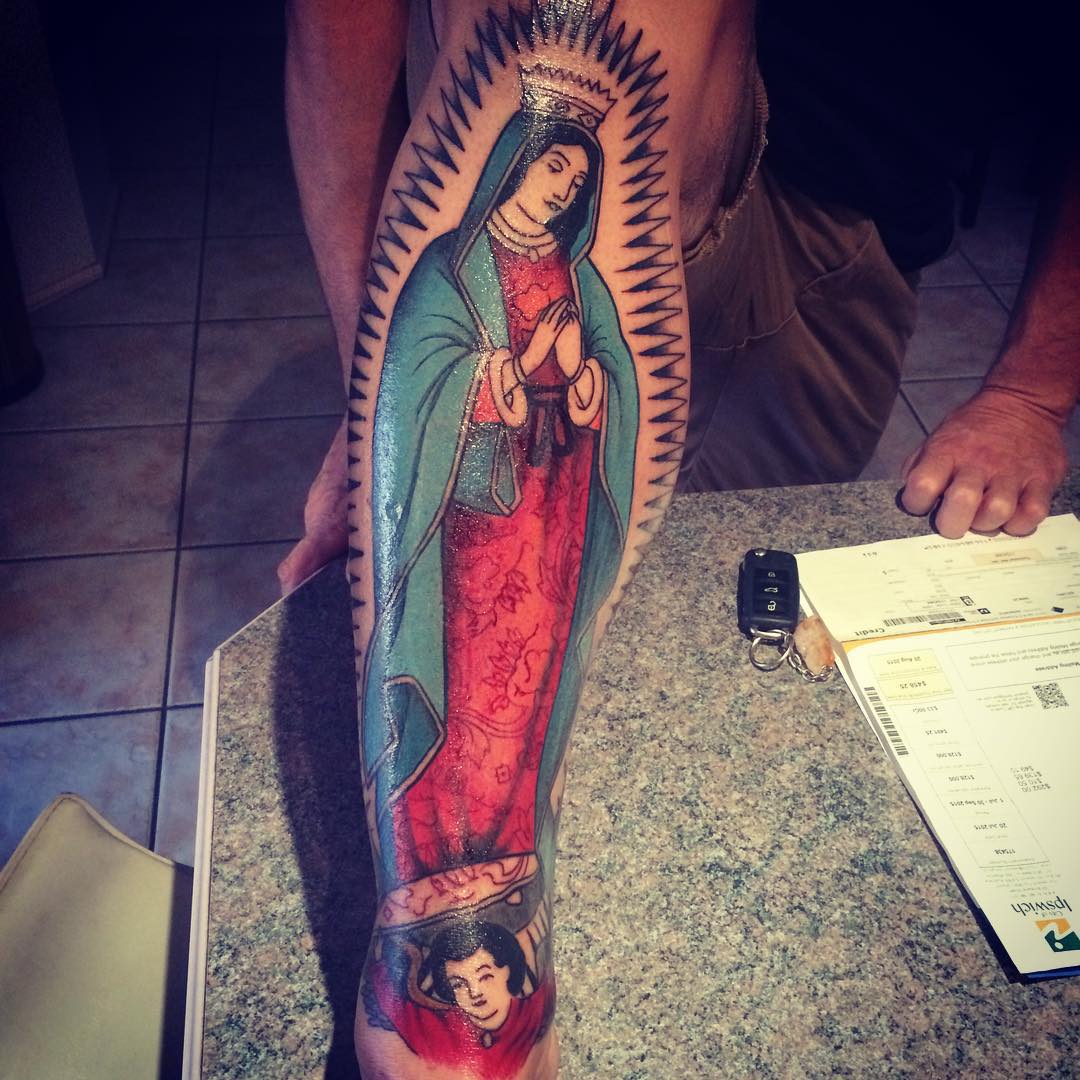 75 Best Spiritual Virgin Mary Tattoo Designs And Meanings 2019