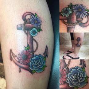 95+ Best Anchor Tattoo Designs & Meanings - Love of The Sea (2019)