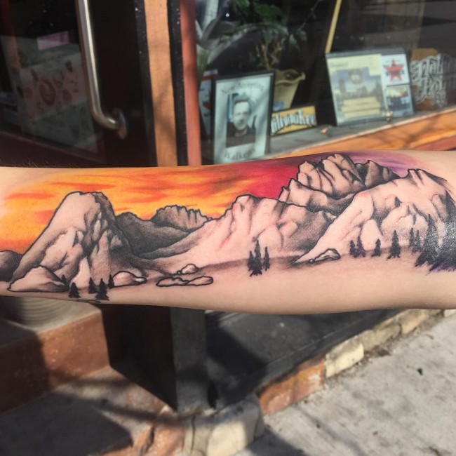 mountain tattoos