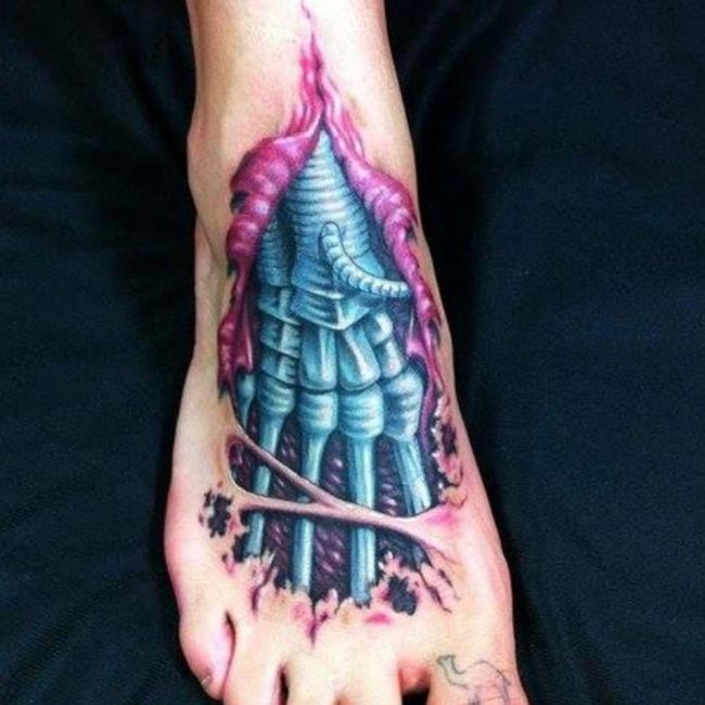 3D tattoo