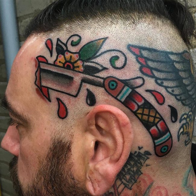 American traditional tattoo