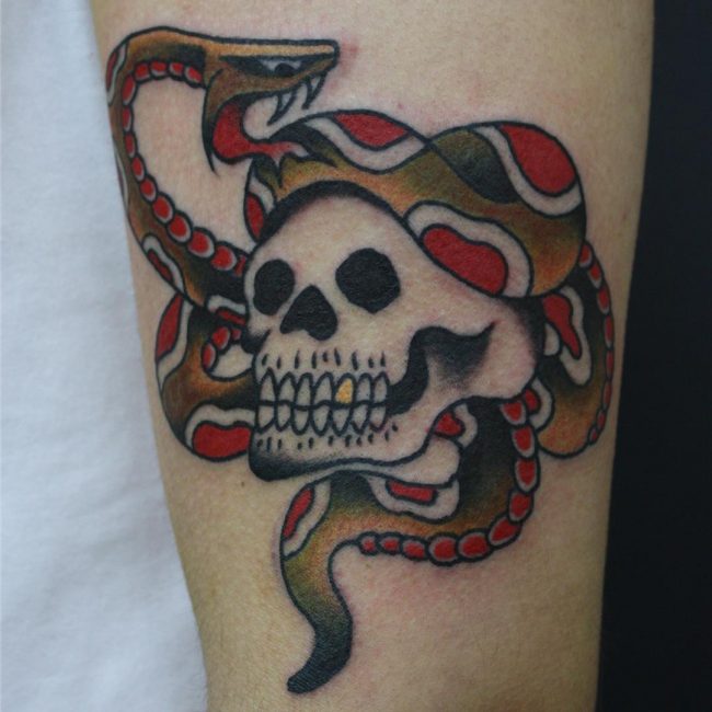 American traditional tattoo