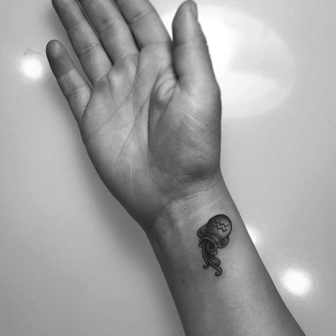 40 Best Aquarius Tattoo Designs and Ideas - The Eleventh Sign (2019)