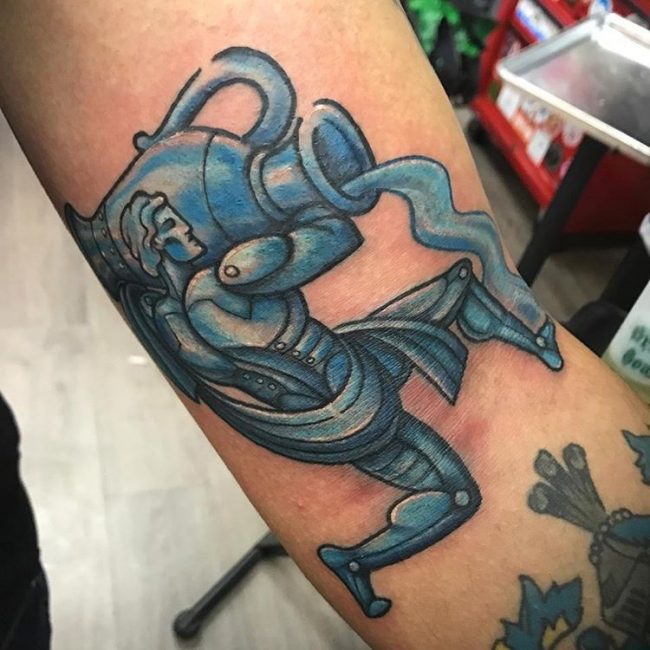 Aquarius tattoo