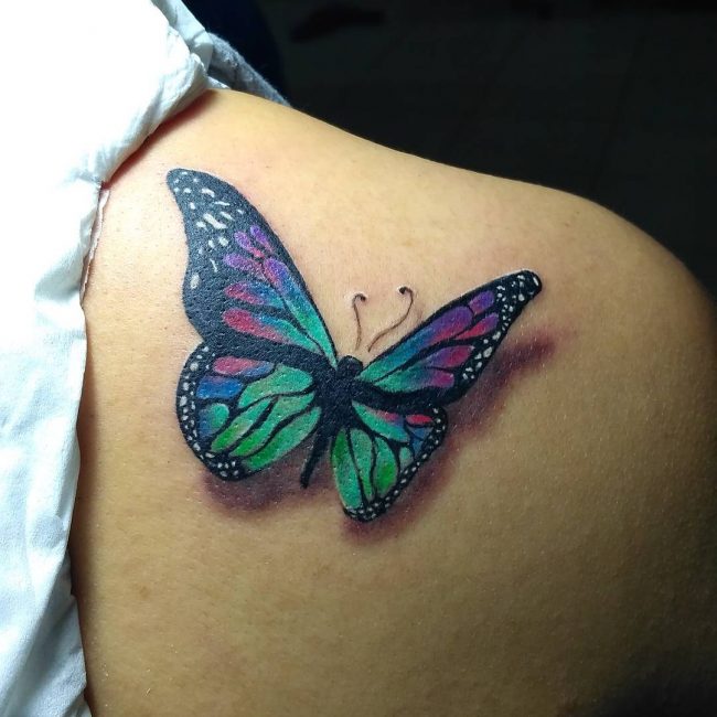 110+ Best Butterfly Tattoo Designs & Meanings - Cute & Beautiful (2019)