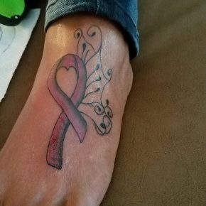 65+ Best Cancer Ribbon Tattoo Designs & Meanings - (2019)