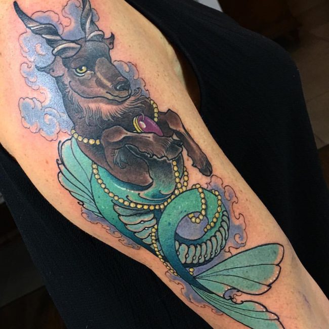 Capricorn tattoos