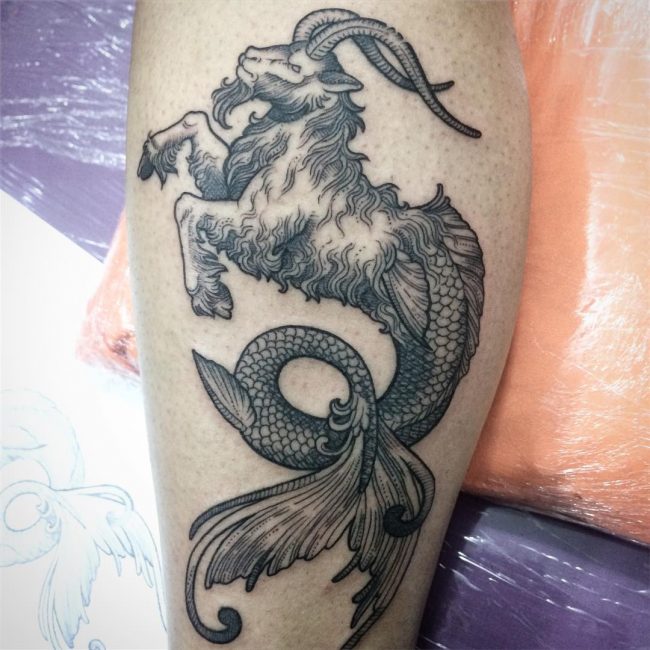 Capricorn tattoos