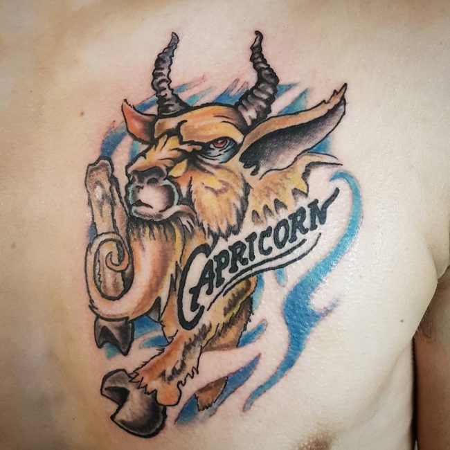 Capricorn tattoos