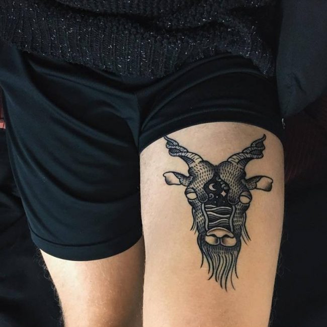 Capricorn tattoos