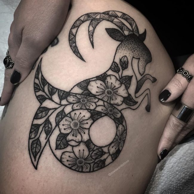 Capricorn tattoos