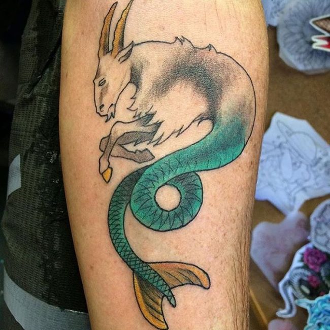 Capricorn tattoos