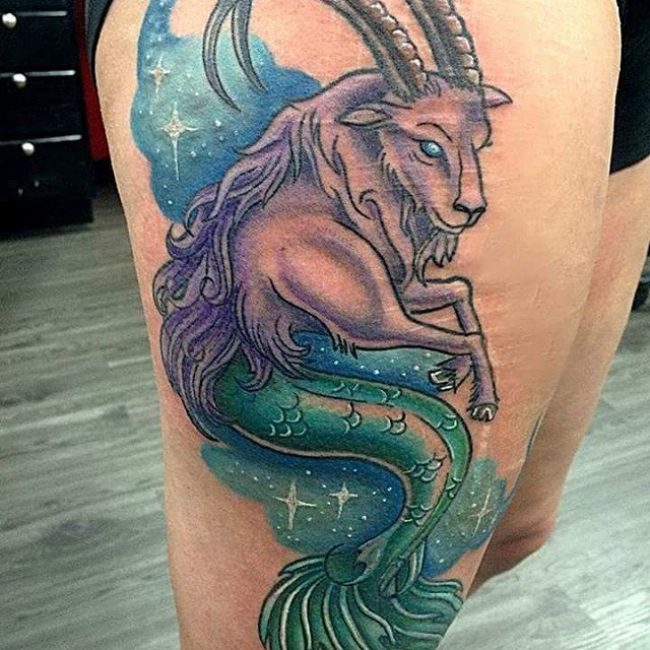 Capricorn tattoos