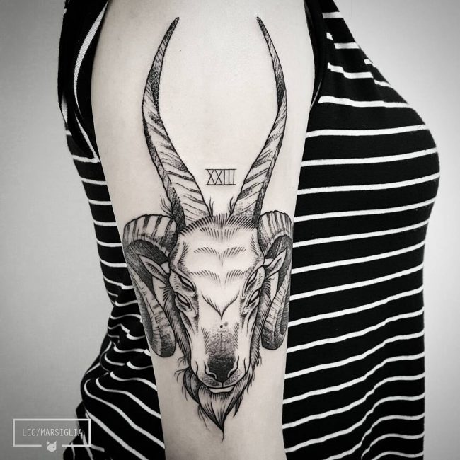 Capricorn tattoos