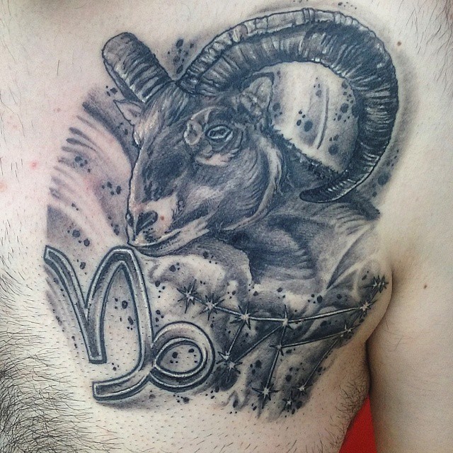 55 Best Capricorn Tattoo Designs Main Meaning Is 19