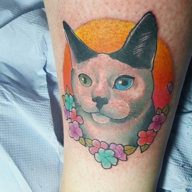 Cat Tattoo_