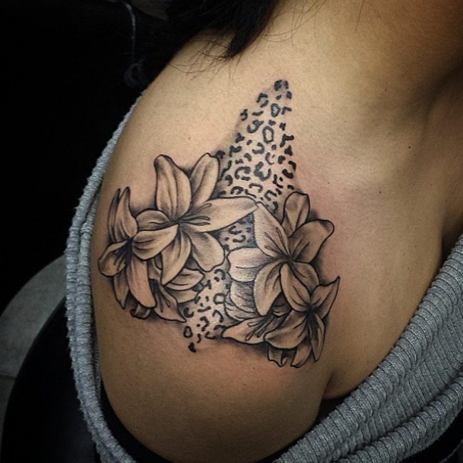 Cheetah Print Tattoo