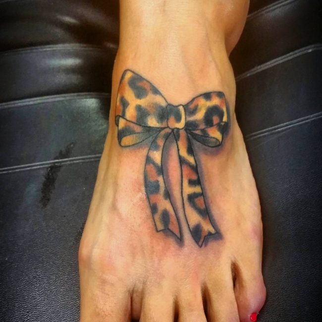 Cheetah Print Tattoos