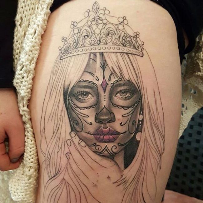 Day of the Dead Tattoos_