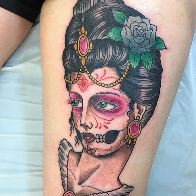 Day of the Dead Tattoos_