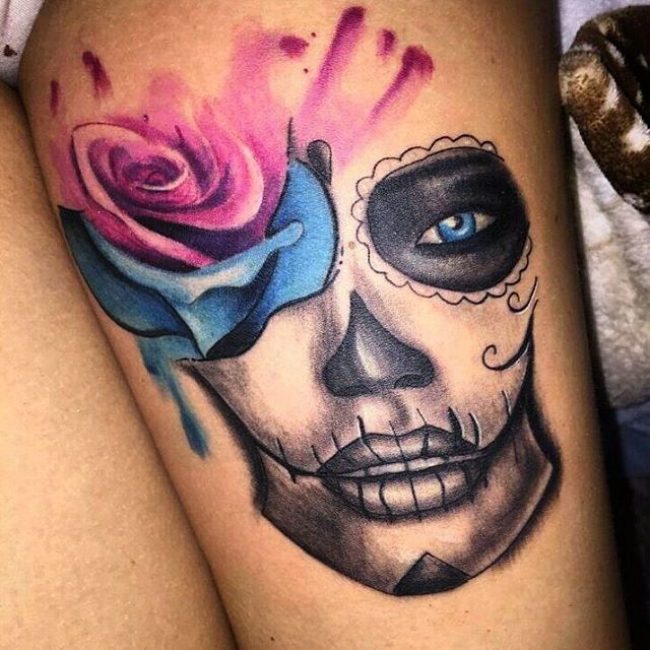 Day of the Dead Tattoos_