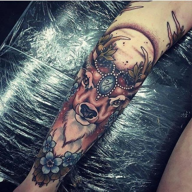 deer tattoos