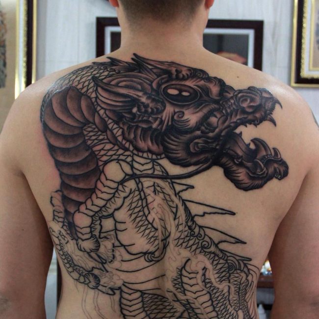 Dragon tattoo_