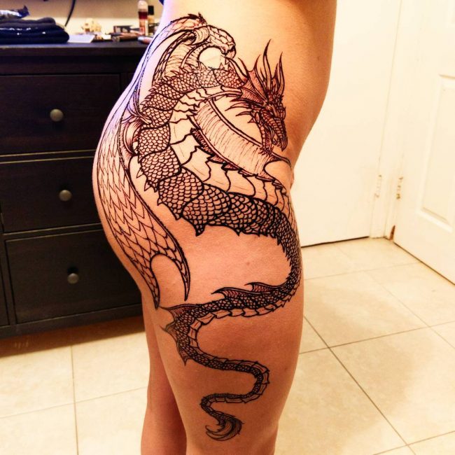 Dragon tattoo_