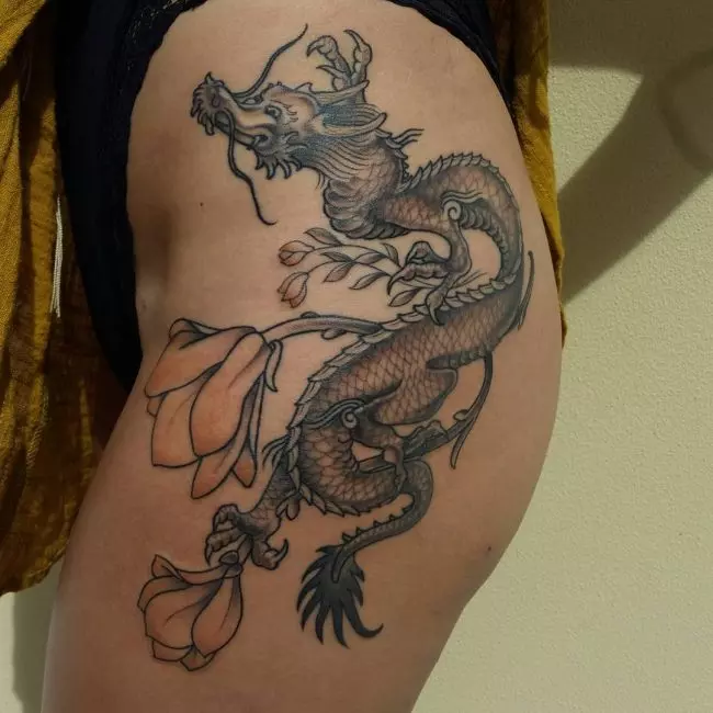 Dragon tattoo_