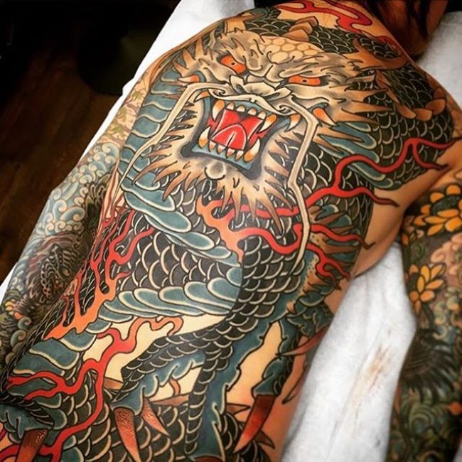 Dragon tattoo_