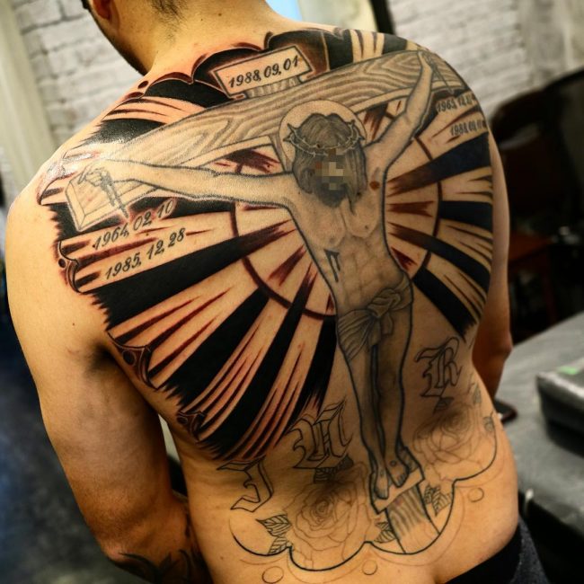 Jesus Christ Tattoo