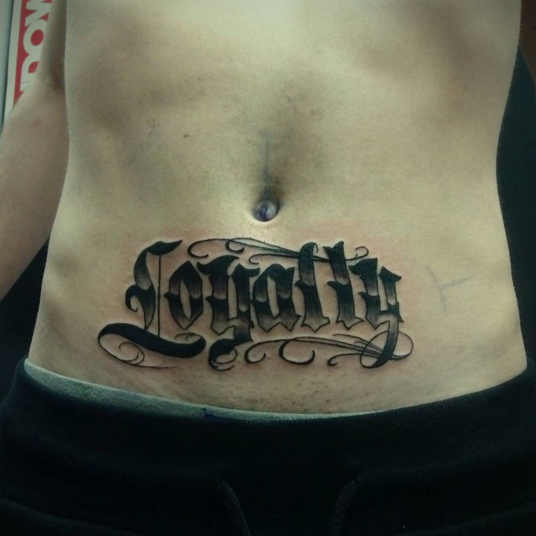 Loyalty is royalty tattoo