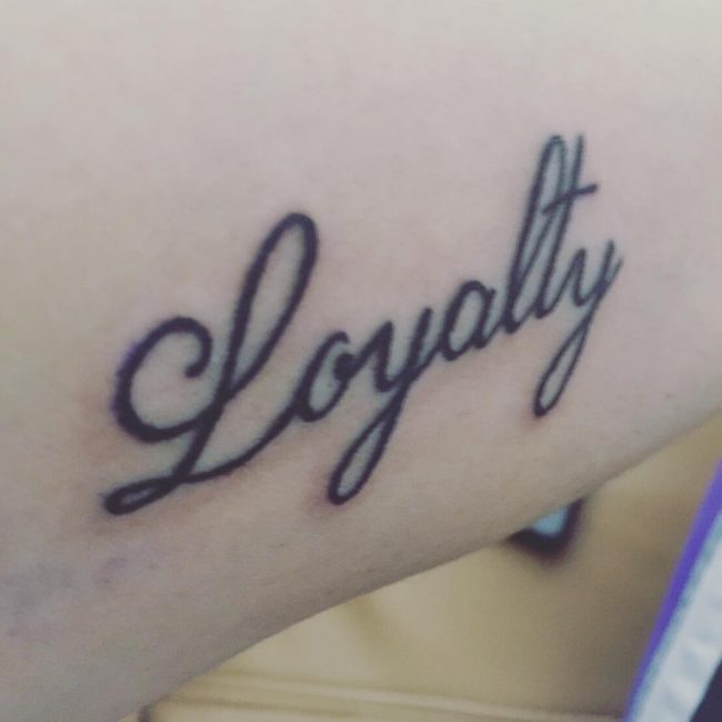 Loyalty Tattoos