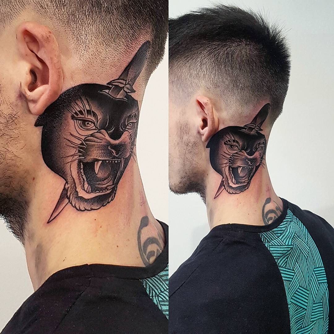 Black panther party tattoo ideas