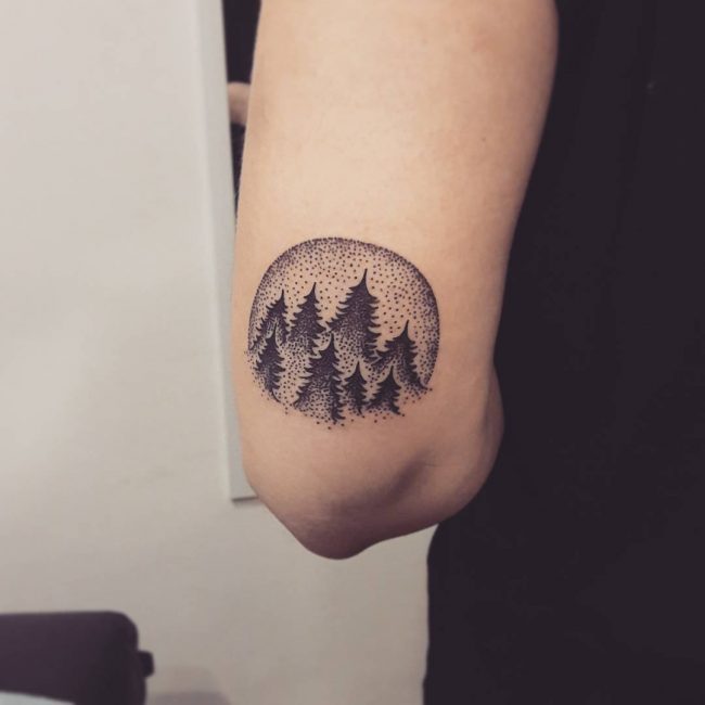 pine tree tattoos