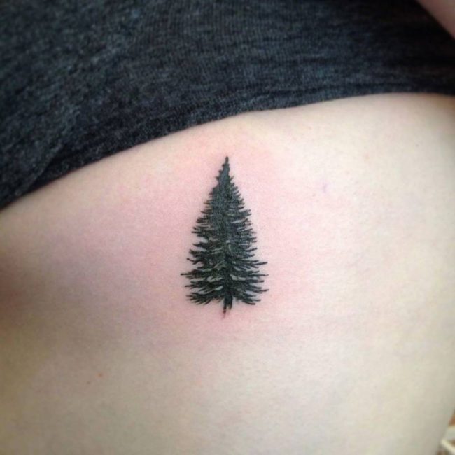 pine tree tattoos