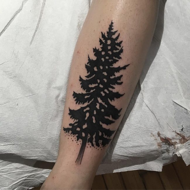 pine tree tattoos