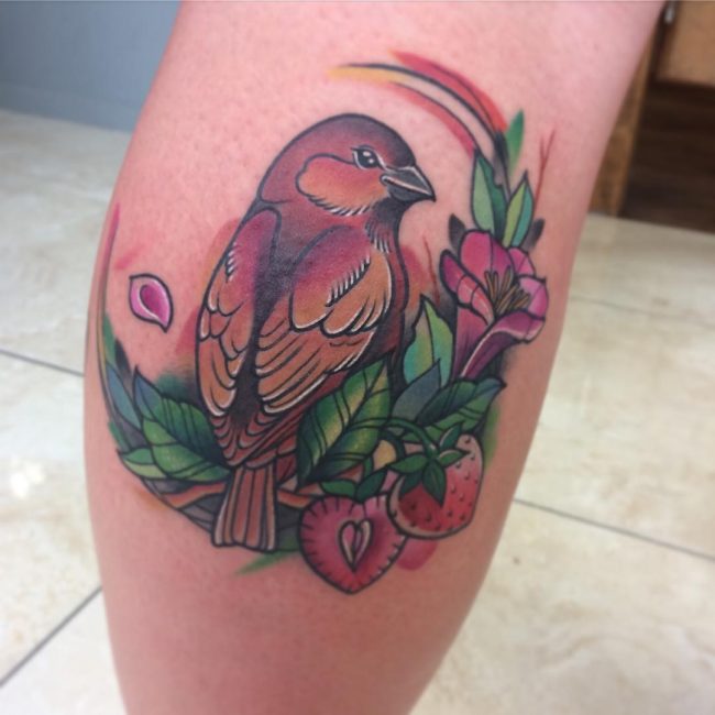 65+ Cute Sparrow Tattoo Designs & Meanings - Spread Your Wings (2019)