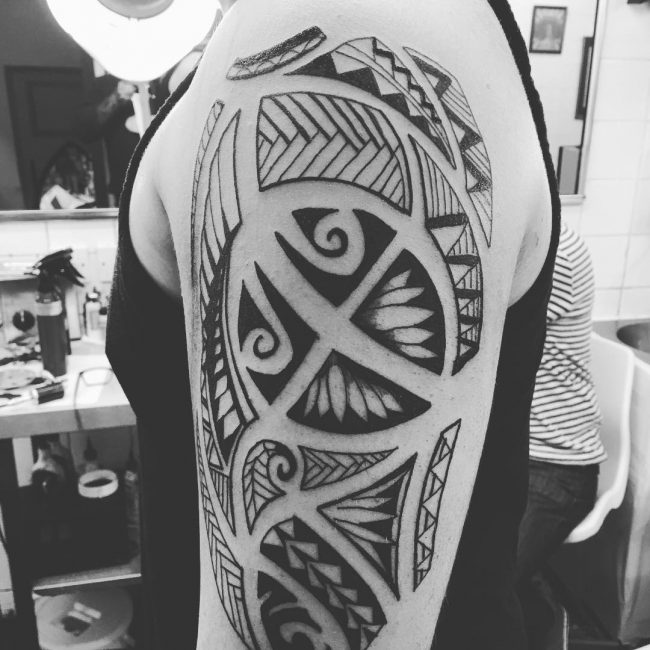 Traditional Tribal Tattoo_